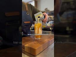 Banoffee Iced Latte Recipe with MONIN #coffee  #homebarista