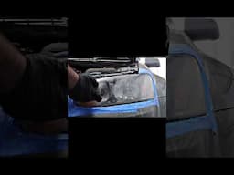headlight restoration #detailing #cardetailling #cars #foryoupage #viral #beforeandafter #carsdaily