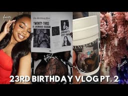 BIRTHDAY VLOG + PREP PT. 2 ⭐️ dinner, club, photoshoot, etc. | Luxury Tot