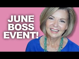 JUNE BOSS EVENT 2025! Exciting NEW Product!