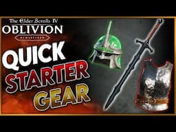 Oblivion Remastered: Easy Weapon and Armor to Get Started (Fin Gleam Helm)