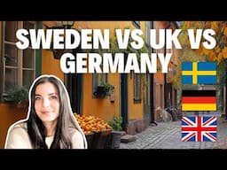 Grocery Price Comparison: Sweden 🇸🇪 vs Germany 🇩🇪 vs UK 🇬🇧 – Which Country is Cheapest?