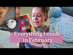 Finish it February - How much did I knit?