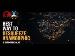 How To Desqueeze Anamorphic Footage | Pixel Aspect Ratio | DaVinci Resolve Tutorial