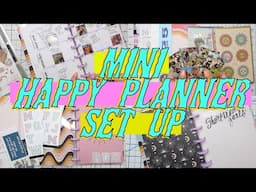 Mini Happy Planner Set Up (documenting my running journey!)