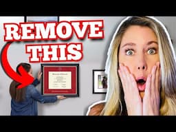 10 Things You MUST REMOVE When Selling Your Home