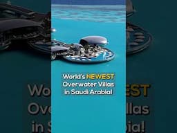 Saudi Arabia’s new overwater resort is insane🛸