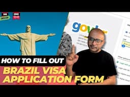 Brazil Visa Online Apply Kaise Kare Step by Step Guide 2025 | Brazil Visa Form Kaise Bharein?