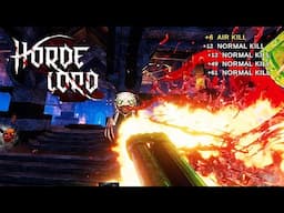 HordeLord Demo Gamplay - 'Doom'-fast Endless/Horde Wave Shooter