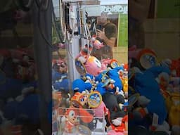 Sonic Claw Machine Amy Emoji Plush Win