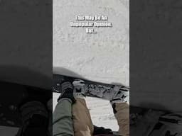 I’m Seeing It More And More🤔 #snowboarding #skiing #pop #unpopularopinions #snow #havefun #fail