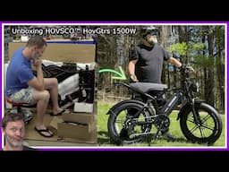 MOPED STYLE MADNESS! 🔧 HOVSCO 1500W eBike Build Begins