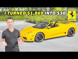 The Ferrari Dealer wanted to charge me $1800 so I did this instead