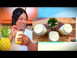 Whipping Up a Delicious Pineapple Smoothie!