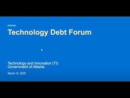 Technology and Innovation Forum – March 12, 2025