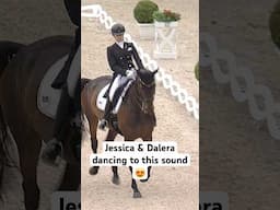 Jessica von Bredow-Werndl and Dalera dancing to this sound 😍 #dressage #chioaachen #dressagehorse