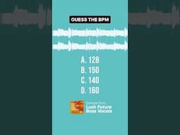 Can you guess the BPM? Comment if you got it right! (Pt. 2)