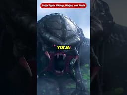Yutja Kills Vikings and Ninjas in New Predator Movie Killer of Killers #shorts #Viral #facehugger