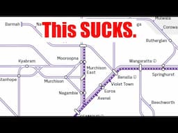 The V/Line Train & Coach Map is TERRIBLE