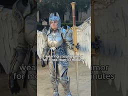 How LONG Can I Wear COSPLAY ARMOR? #bg3 #cosplay