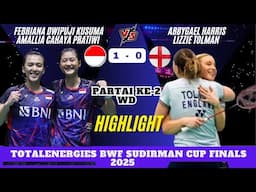 KUSUMA/PRATIWI (INA) vs HARRIS/TOLMAN (ENG) | Group D Sudirman Cup Finals 2025
