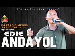 Edie Andayol 👉 Audio Live Paat asisimpung & Sa ruo taluh || Musik Max sabah