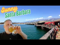 One Day in Santa Barbara, Southern California - Tacos, Sterns Wharf, Mission, State Street