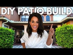Before & After: Outdoor DIY Patio on a Budget!