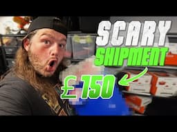 Shipping This Order Was Terrifying .. £150 Fragile.