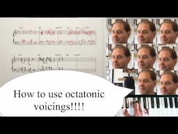 Jazz Piano Voicings 101 #16: Octatonic Voicings