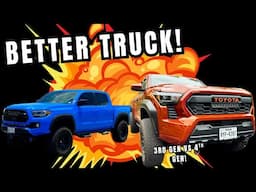 3rd generation versus 4th generation Toyota Tacoma | THE BETTER TRUCK?
