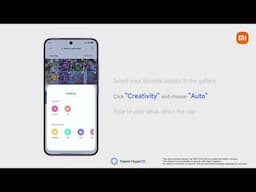 Ready to turn your photos into a dreamy video with the AI Film feature? =🌷#Xiaomi #XiaomiHyperOS #AI