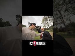 This is the problem someone grab you
