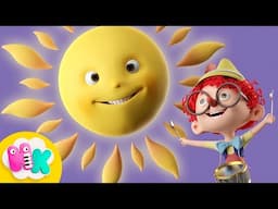 Soarele si luna🌞muzica pentru copii de gradinita - HeyKids
