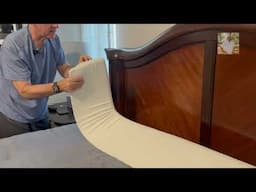 King Size(76"x6"x10") Bed Wedge Pillow for Headboard, Mattress Gap Filler(0-8"), Bed Wedge for Gap