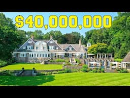 Waterfront Colonial Mansion in New York Asks $40,000,000
