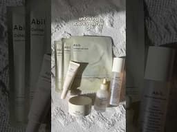 Abib YesStyle haul #abib #kbeauty #unboxing #pr #yesstyle #yesstyleinfluencers code ANGIE308