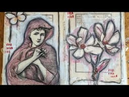 Flip Through Vintage Altered Book