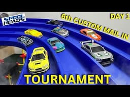 DIECAST CARS RACING | 6TH CUSTOM MAIL IN TOURNAMENT | DAY 1