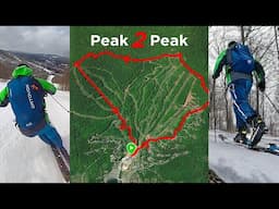 Skiing Windham: Peak-to-Peak & Top-to-Bottom via ♦ Wing'n It