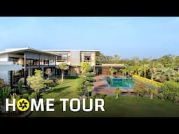 This 15,000 sq.ft. Ahmedabad Home Celebrates Nature and Courtyards (House Tour)