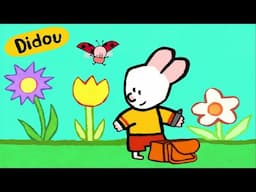 Didou dessine moi : Des Fleurs 🌷🌼 | Compilation Enfants