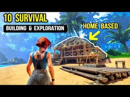 Top 10 SURVIVAL GAMES Mobile 2025 | BUILDING & EXPLORATION