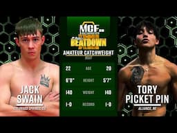 Jack Swain vs Tory Picket Pin | MCF 28