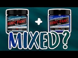 Manic Panic ENCHANTED FOREST and ROCKABILLY BLUE | Hair Swatch