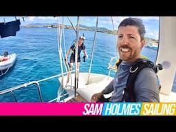 St Martin, Anegada & St Thomas. Sailing & diving at many islands