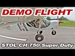 Flying the STOL CH 750 Super Duty: Demo Flight