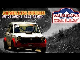 13' Valsugana Historic Rally 2025 || Armellini-Pinton || Autobianchi A112 Abarth