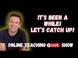 Going Live....Just 'cause! (w/ a special guest!)