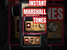 ONE KNOB Marshall Plugin = INSTANT TONE?! 🤯 #MarshallTone #OneKnob #InstantTone